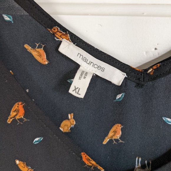 Maurices Forest Animal Blouse - Picture 5 of 5